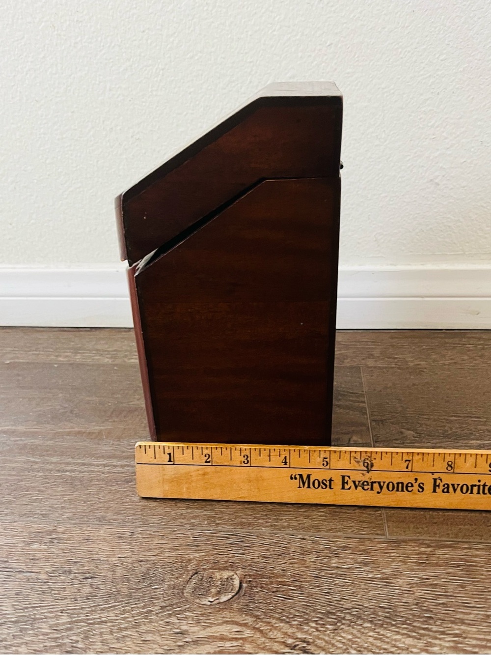 Georgian Style Mahogany Knife Box 19th. Century - Picture 3 of 15